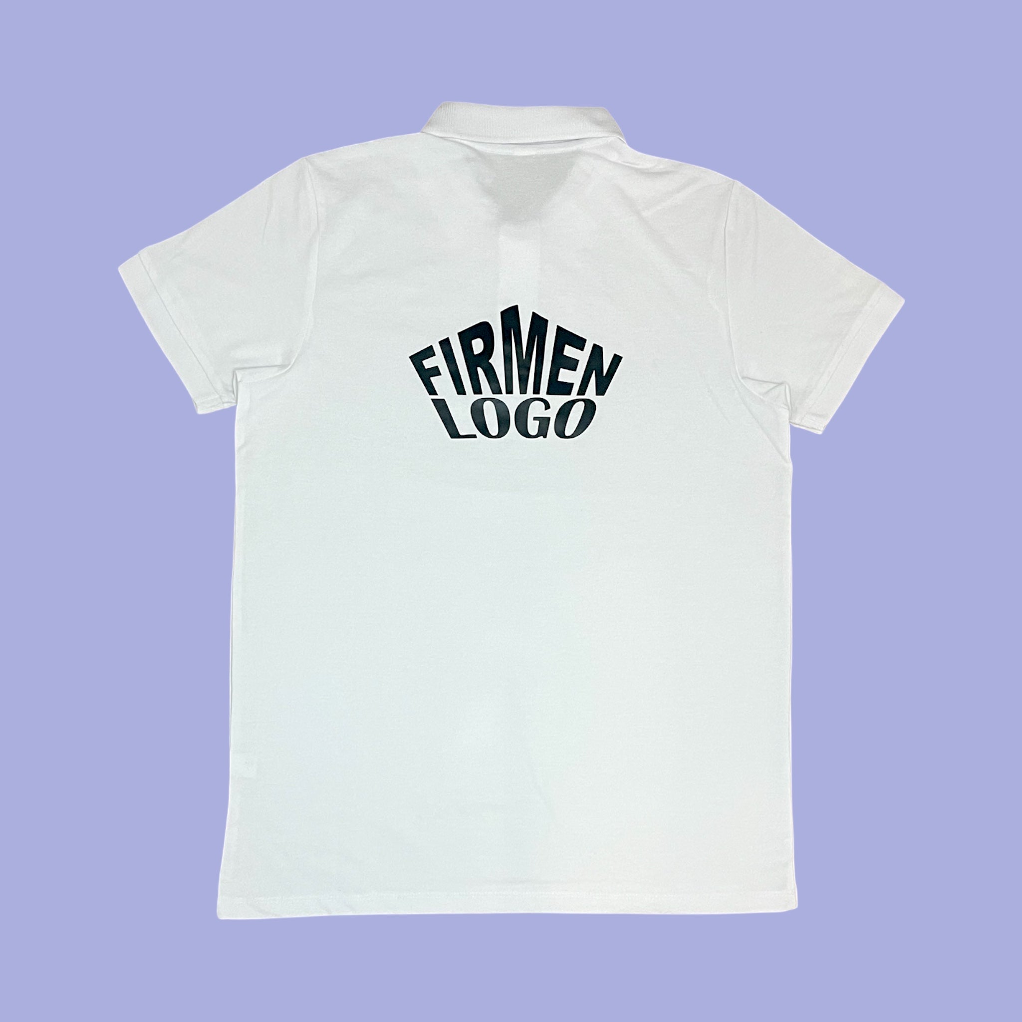 Weißes Damen Poloshirt personalisiert mit Firmenlogo