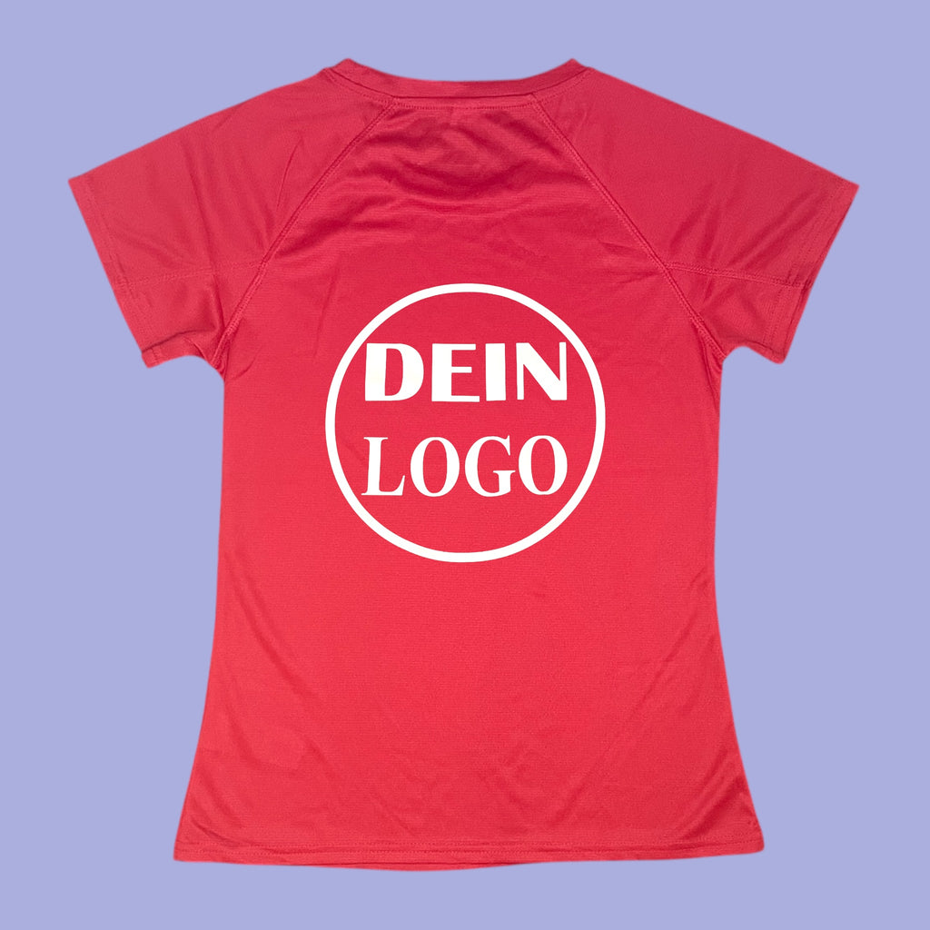 Frauen Trainingsshirt personalisiert mit Vereinslogo