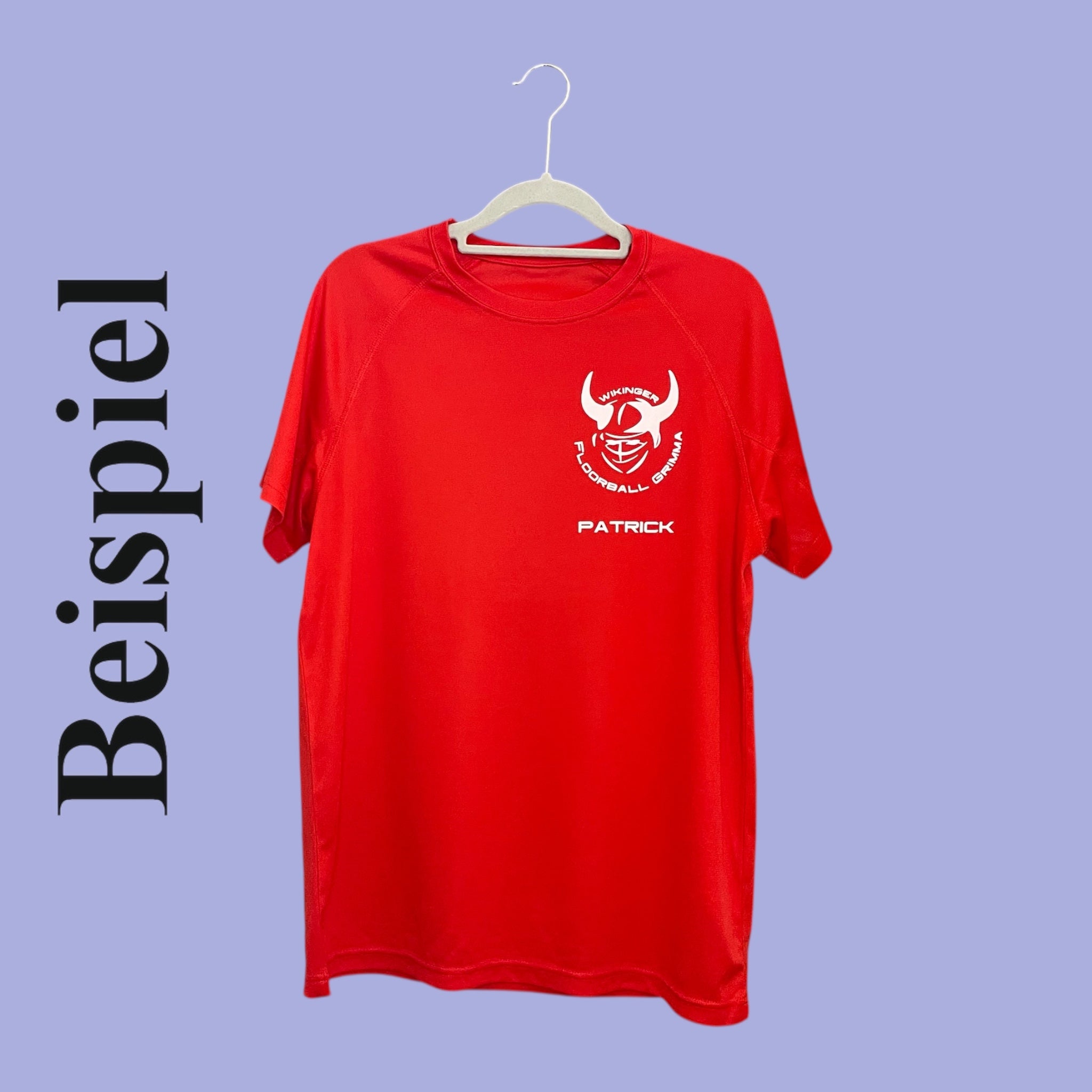 Frauen Trainingsshirt personalisiert mit Vereinslogo