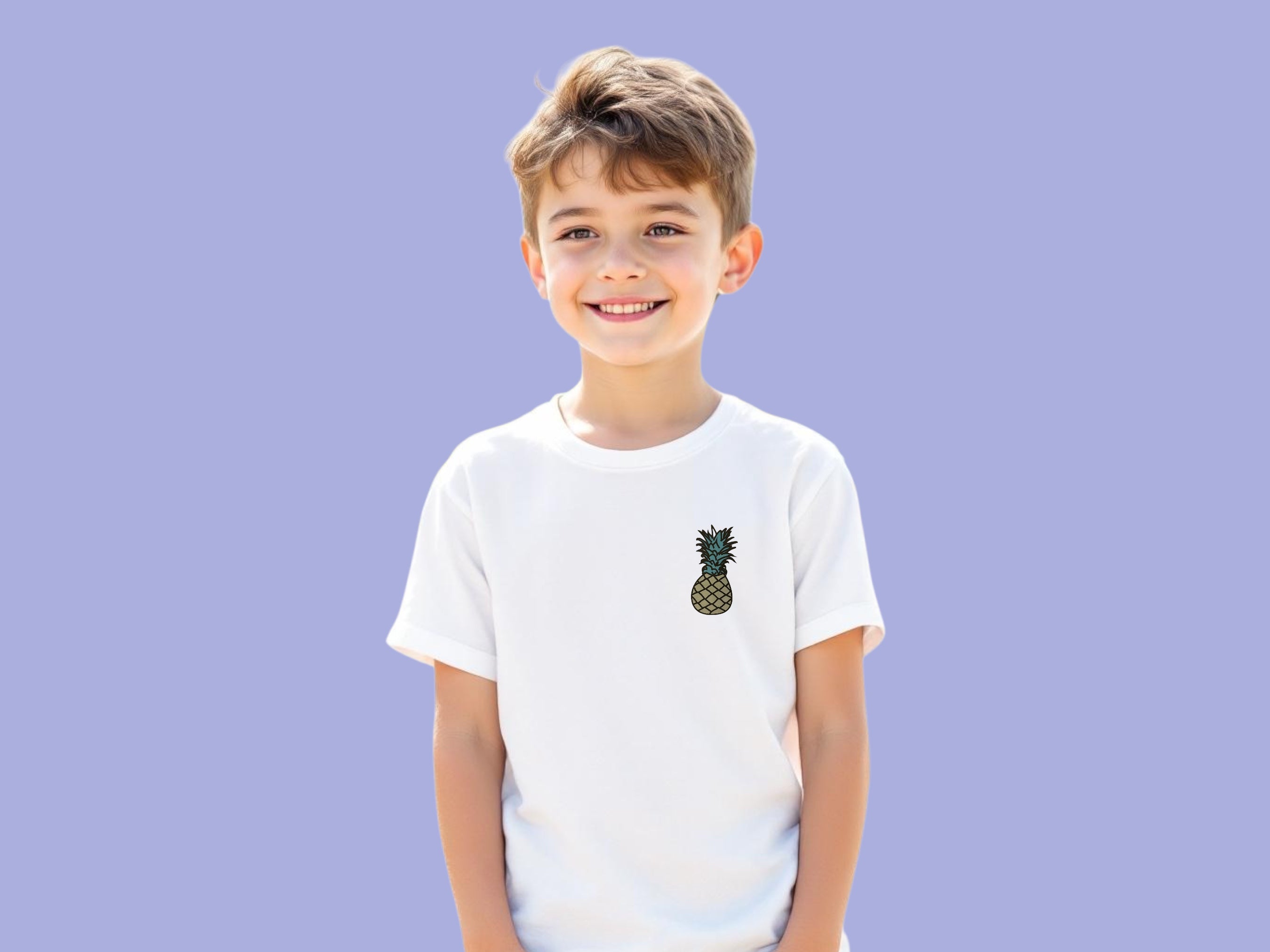 Kinder Ananas T-Shirt