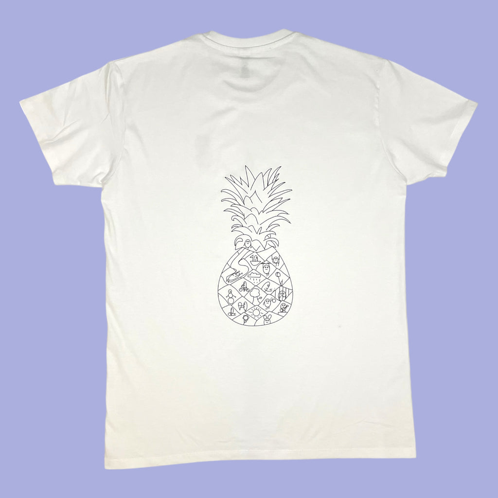 Damen Ananas T-Shirt