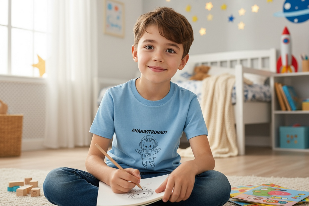 Kinder T-Shirt „Ananastronaut“