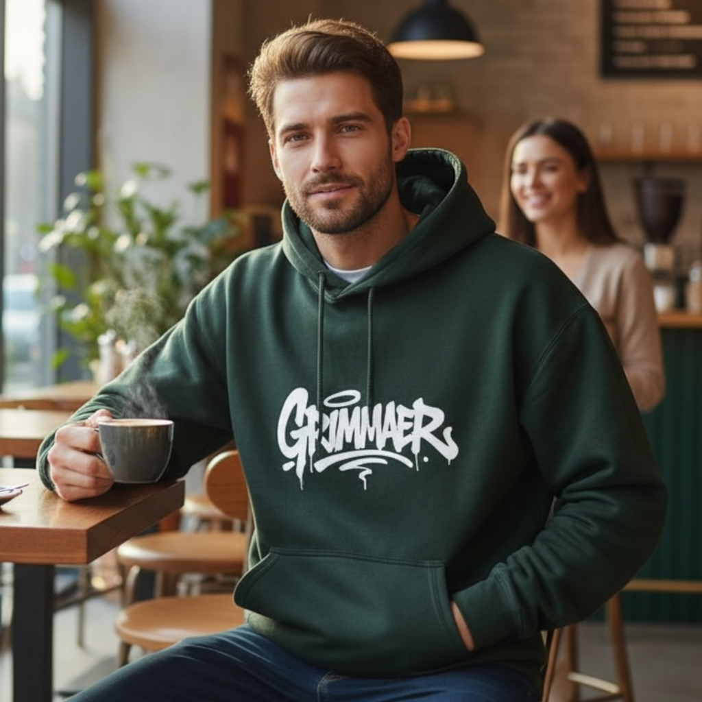 Hoodie Personalisiert mit deinem Stadt-Name Graffiti Style