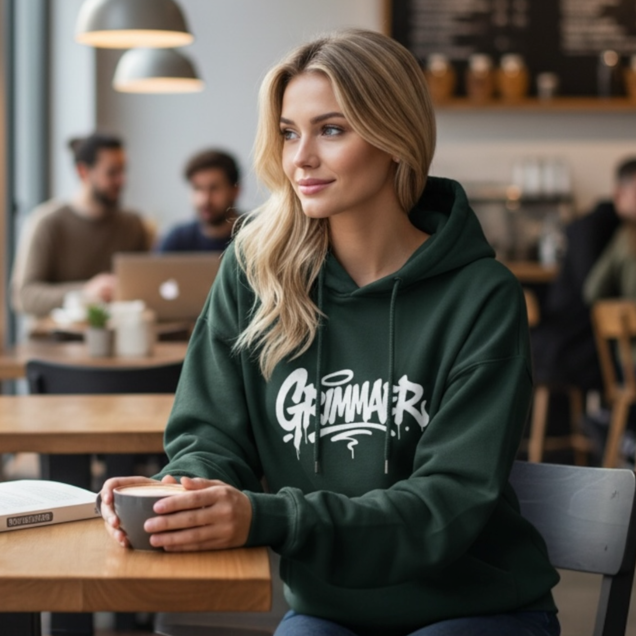 Hoodie Personalisiert mit deinem Stadt-Name Graffiti Style