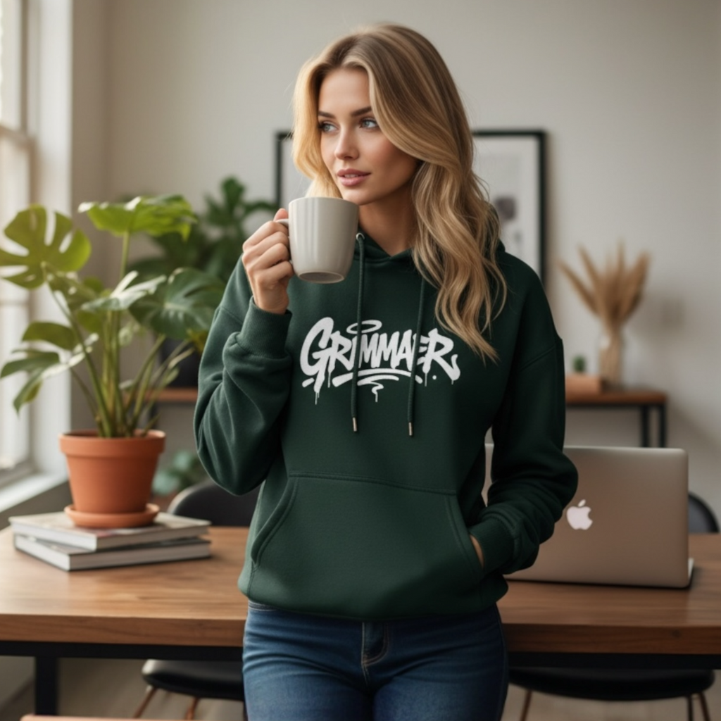 Hoodie Personalisiert mit deinem Stadt-Name Graffiti Style