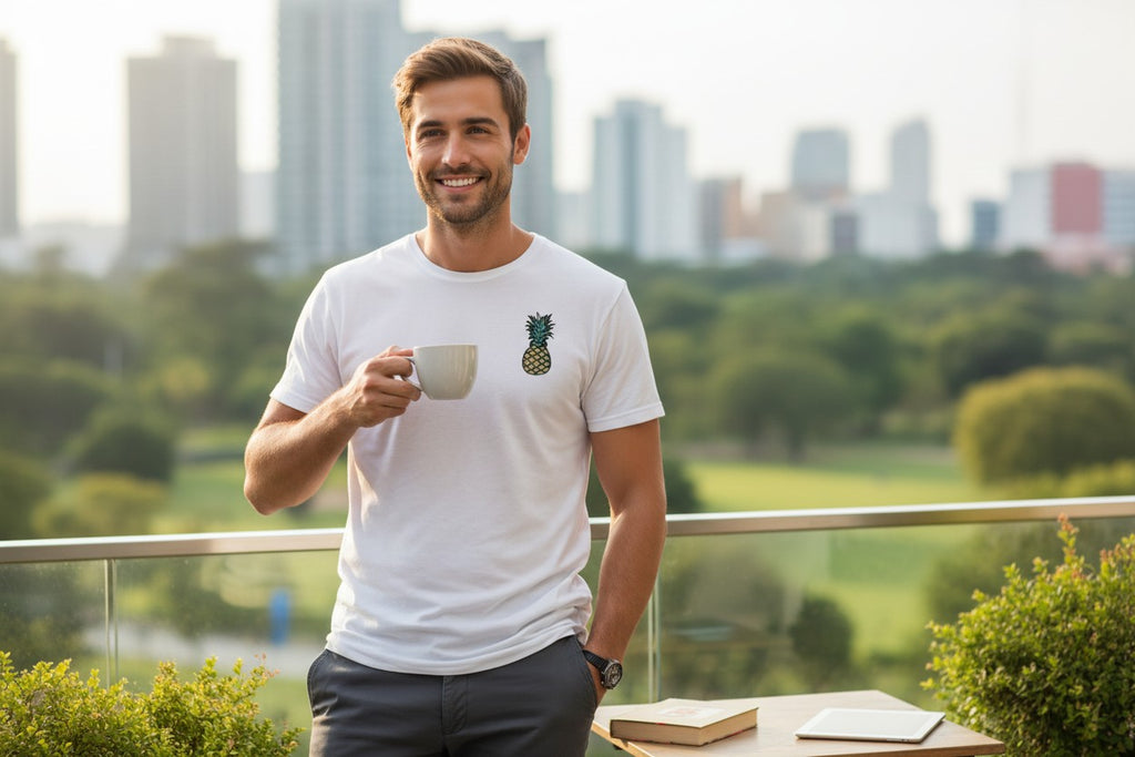 Männer Ananas T-Shirt