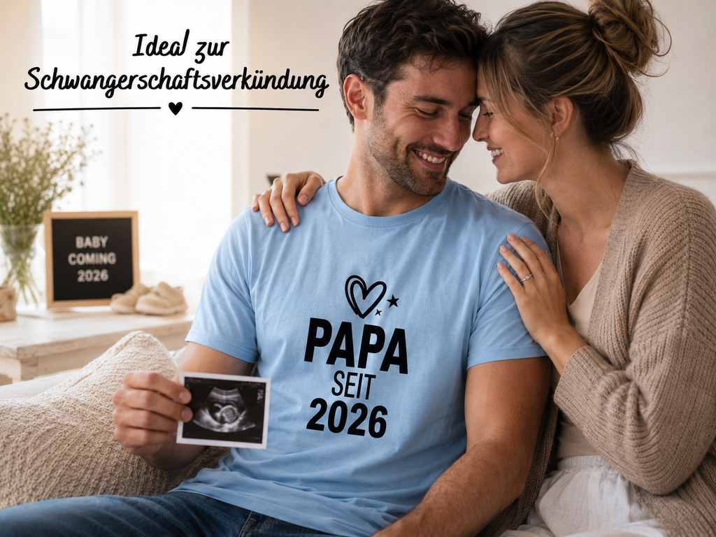 Papa Seit 2026 T-Shirt