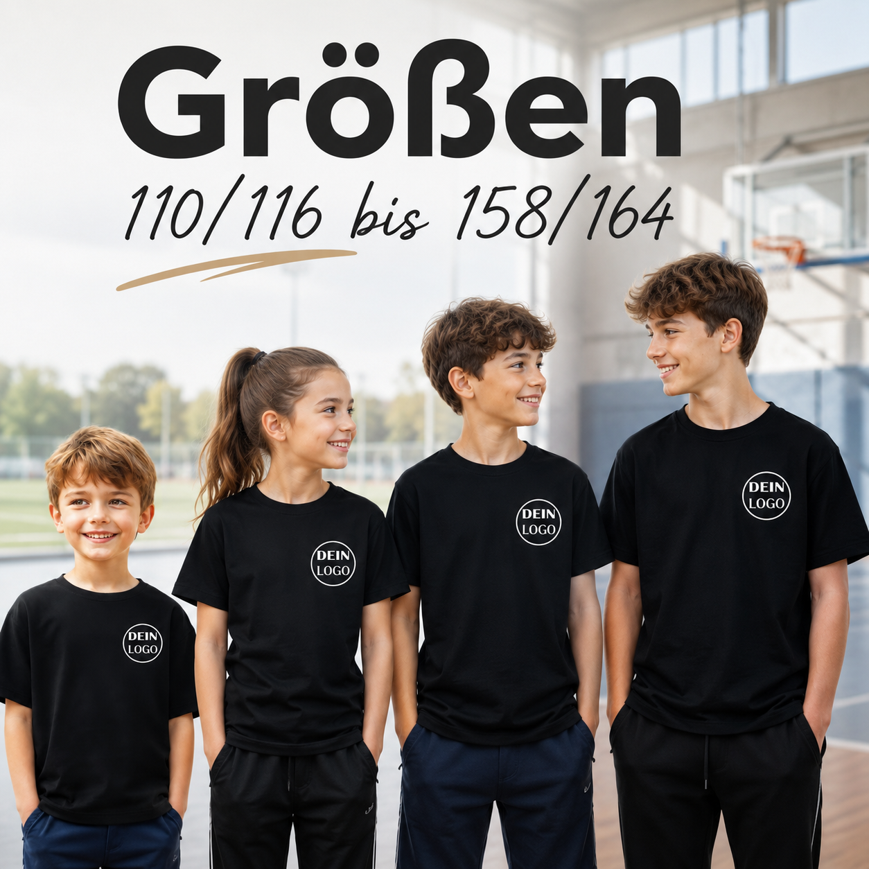 Vereins T-Shirt personalisiert für Kinder