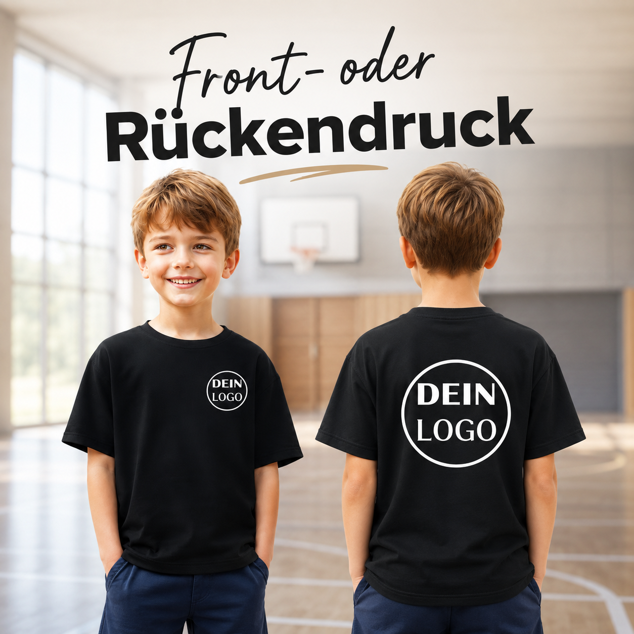 Vereins T-Shirt personalisiert für Kinder