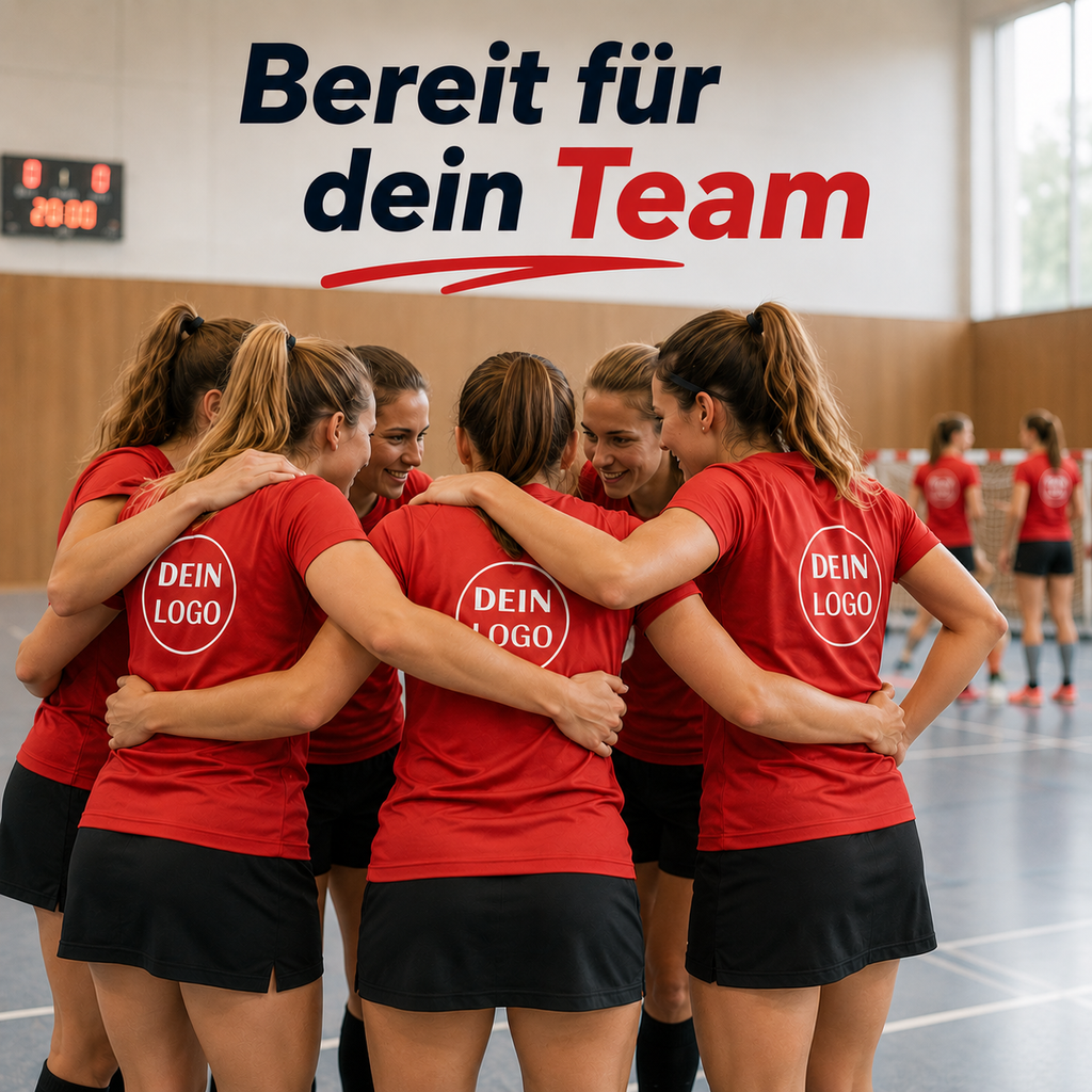 Frauen Trainingsshirt personalisiert mit Vereinslogo