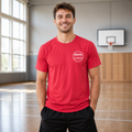 Männer Trainingsshirt personalisiert mit Vereinslogo