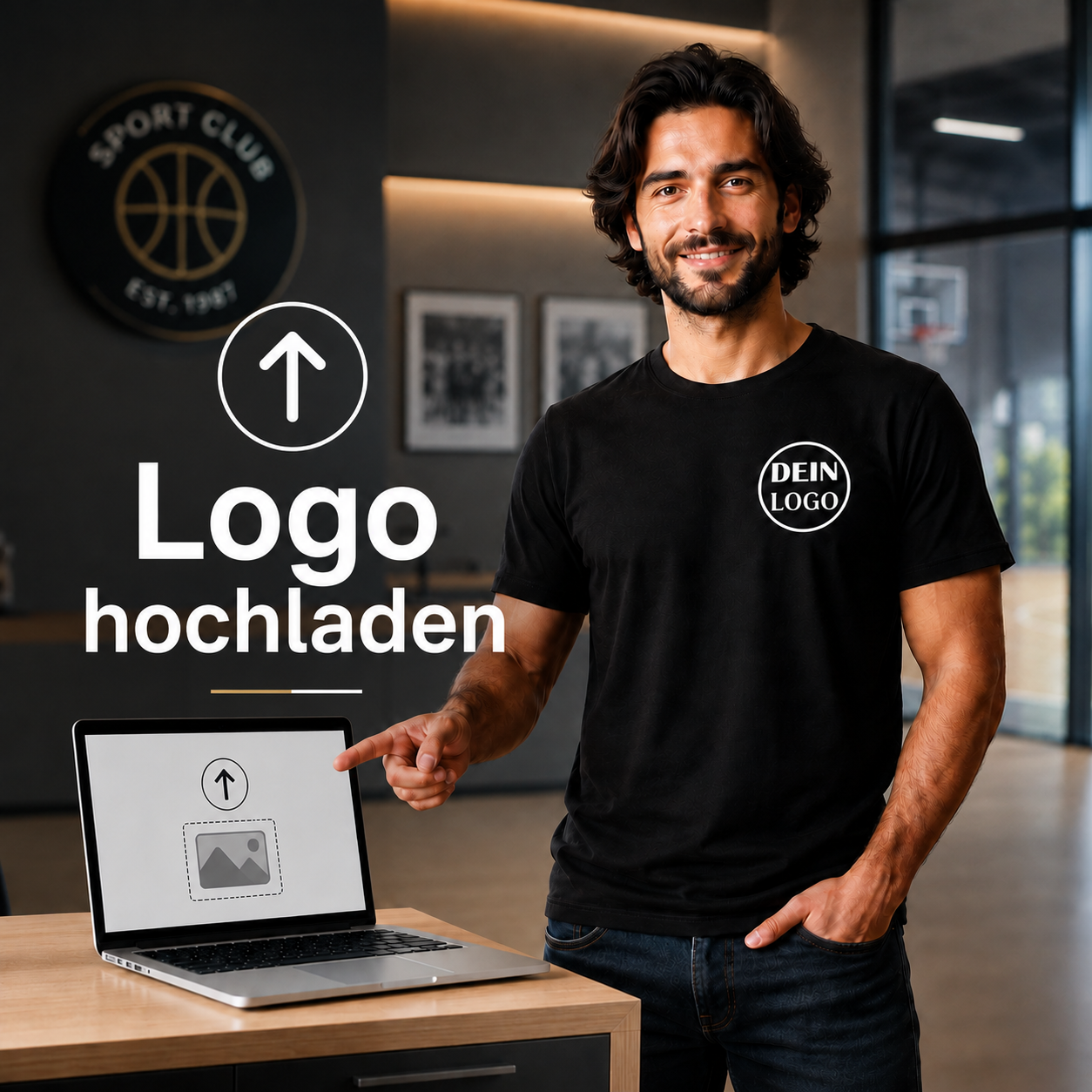 Vereins T-Shirt personalisiert für Männer