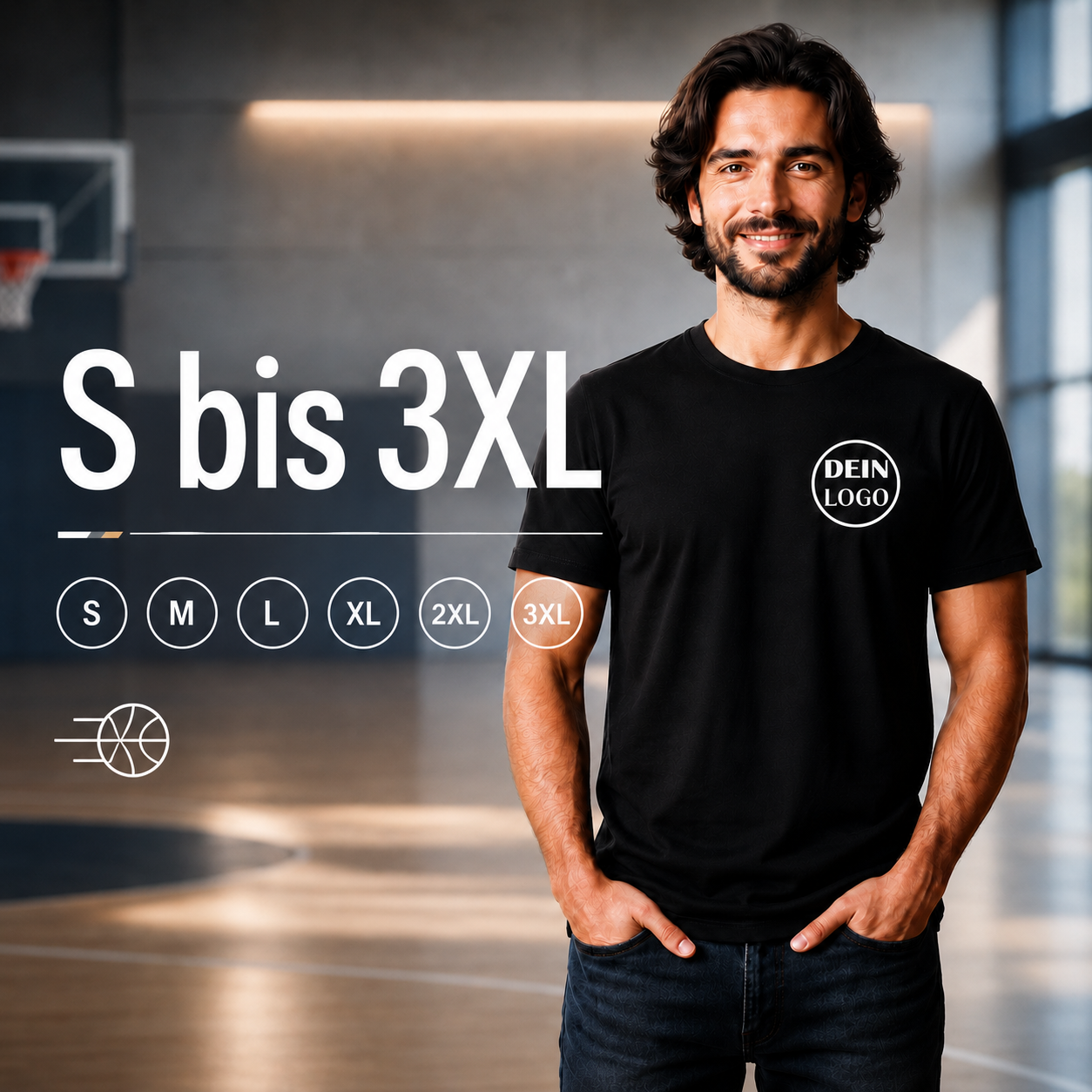 Vereins T-Shirt personalisiert für Männer