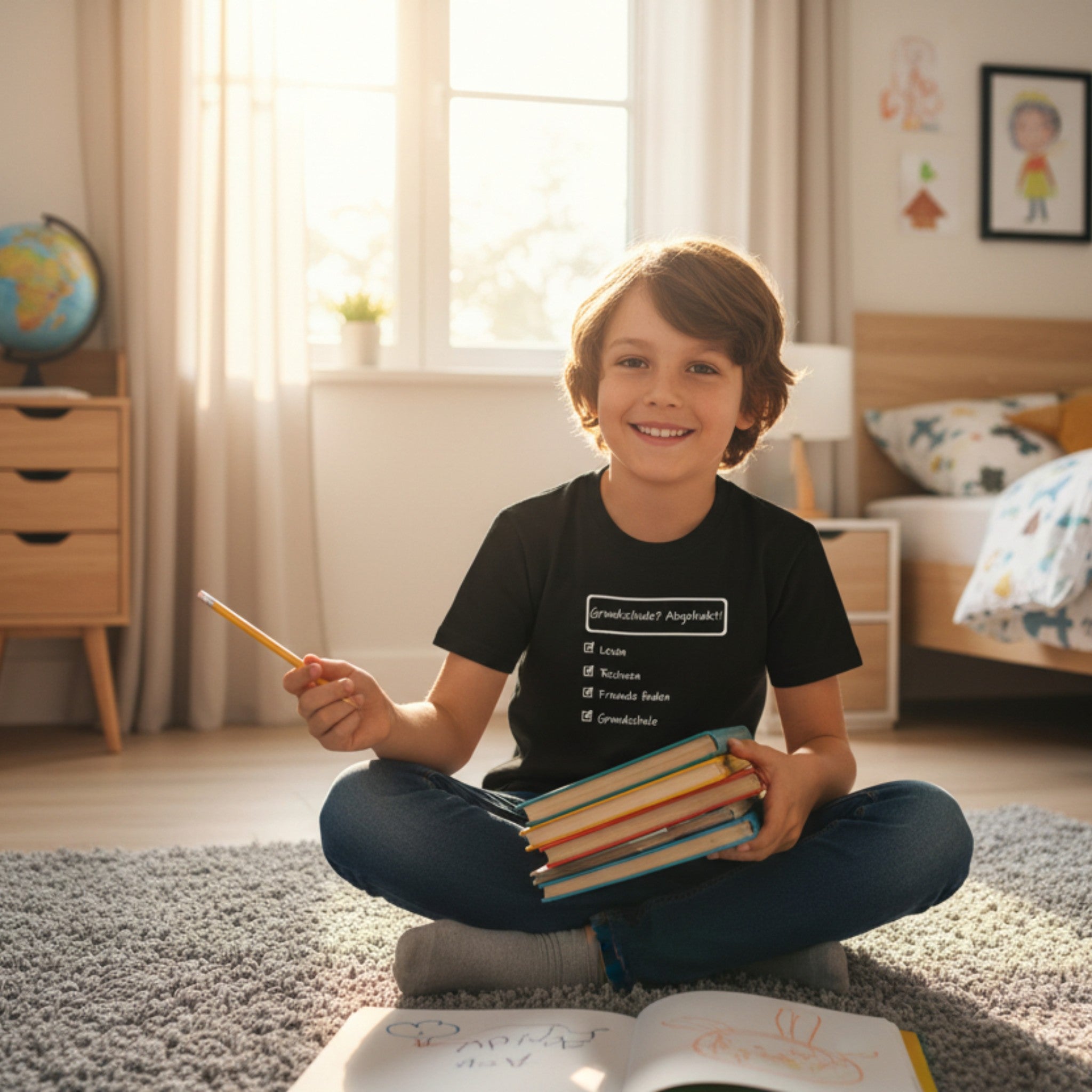 Grundschulabschluss T-Shirt „Grundschule? Abgehakt!“