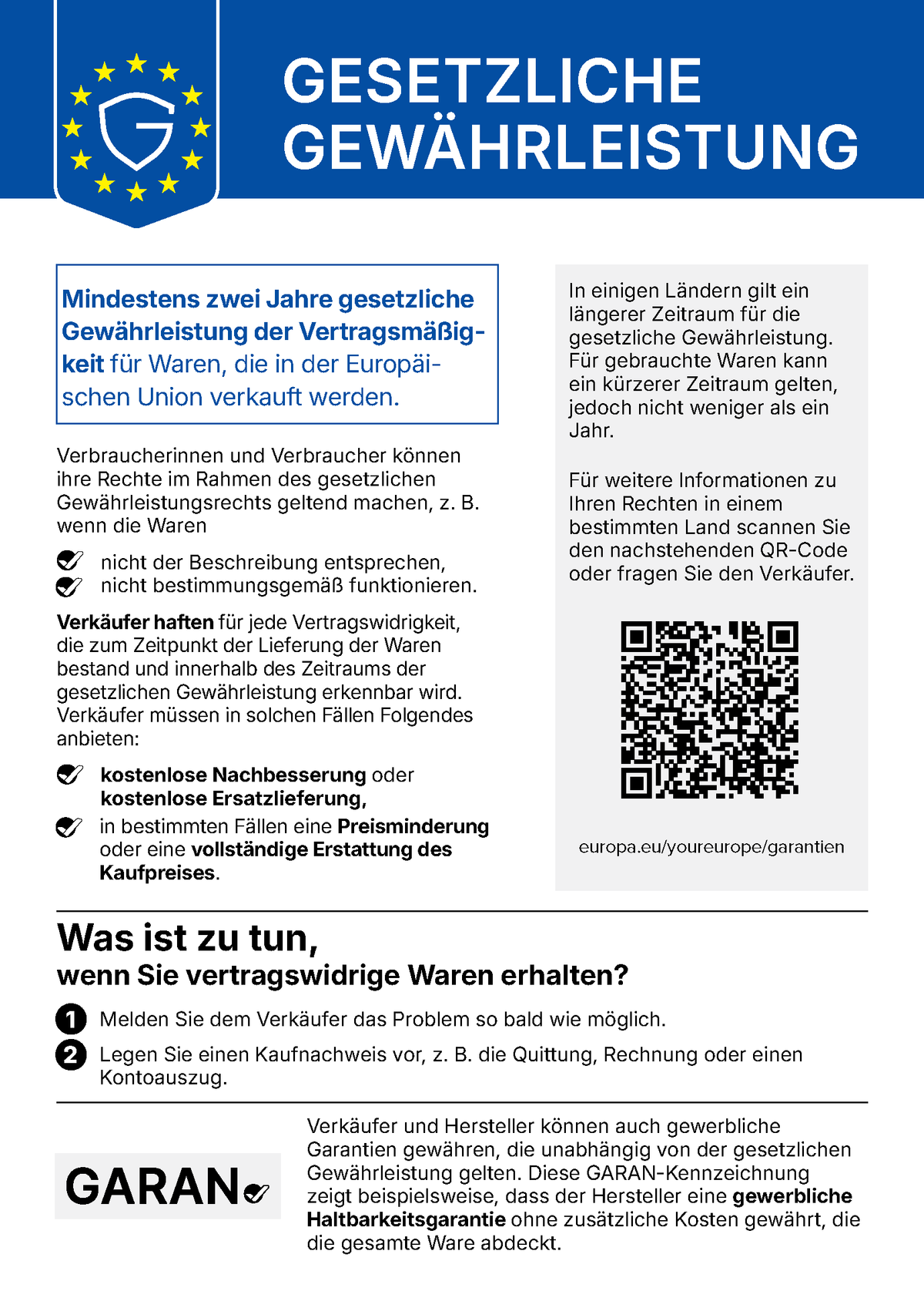 Gewährleistungsrecht
