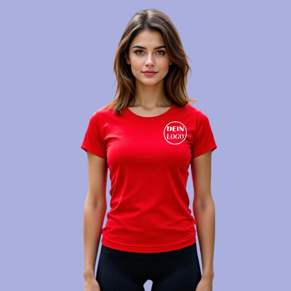 Frauen Trainingsshirt personalisiert mit Vereinslogo