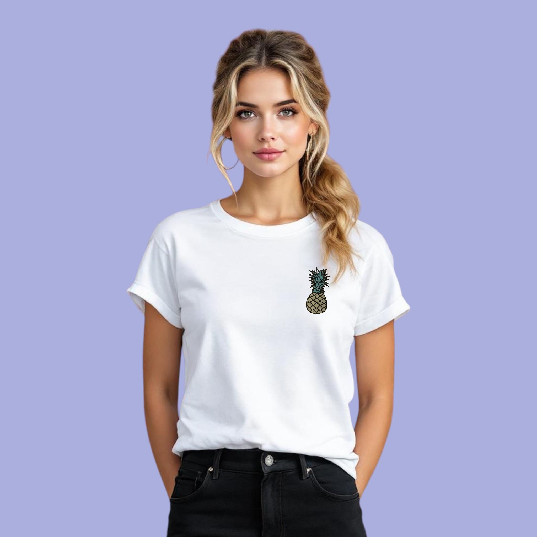 Damen Ananas T-Shirt