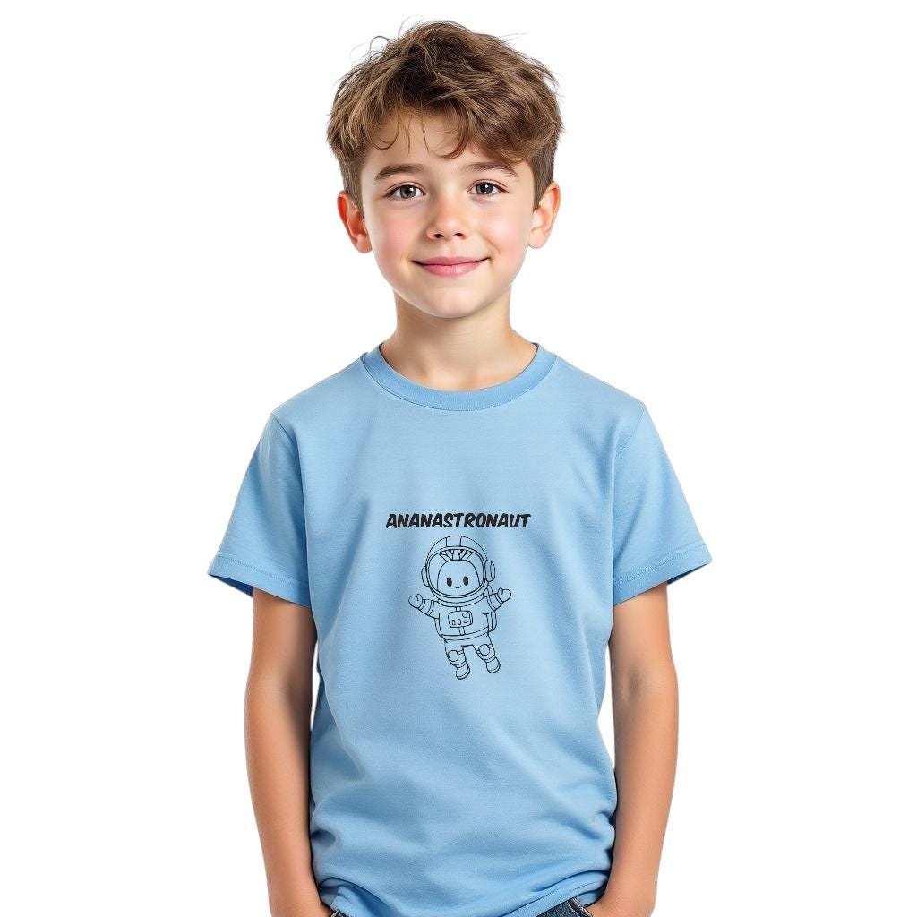 Kinder T-Shirt „Ananastronaut“