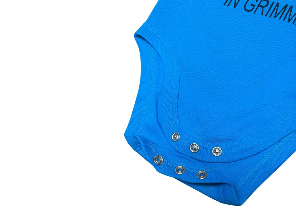 Baby Body „Made with love in Grimma“  mit personalisierbarem Stadtname