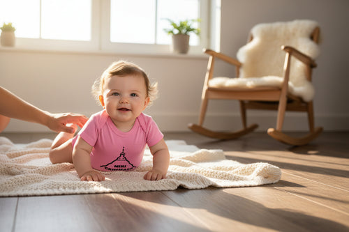 Baby Body „MINI GRIMMAER“– personalisierbar mit dem Stadtname