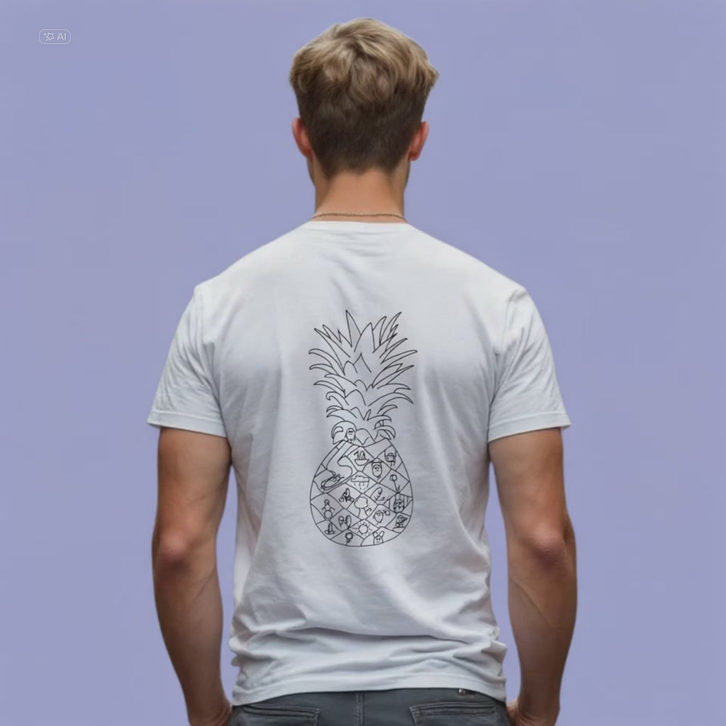 Männer Ananas T-Shirt