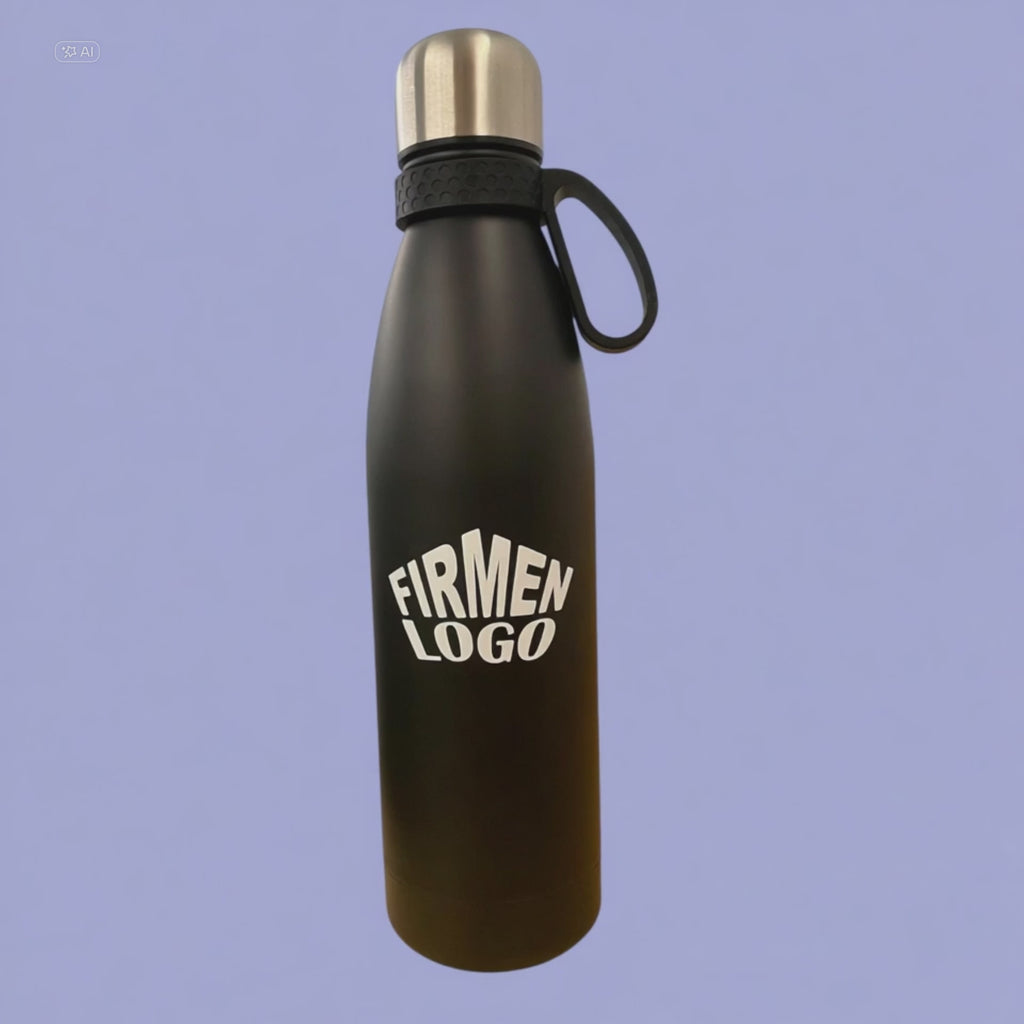 Personalisierte Edelstahl-Trinkflasche 700 ml mit Firmenlogo